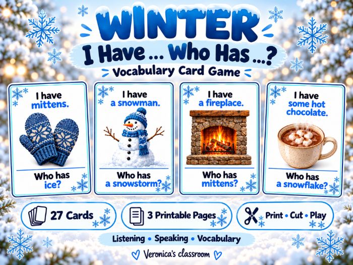 I have… Who has...? – Winter