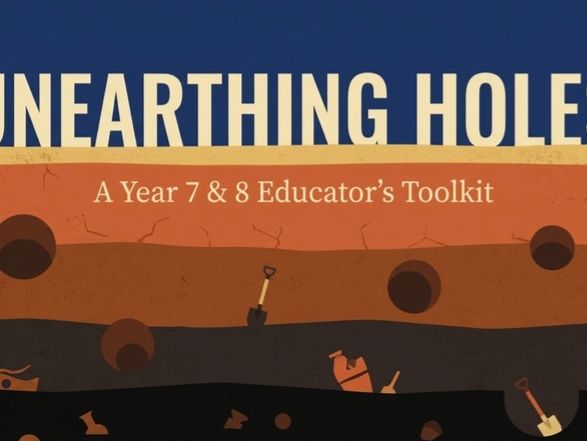 Holes Engaging Year 7–8 Novel Study Teaching Unit