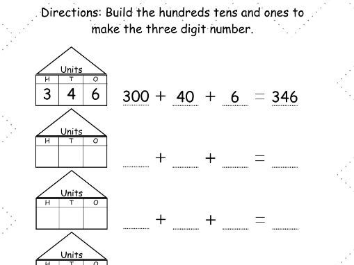 Place Value HTO