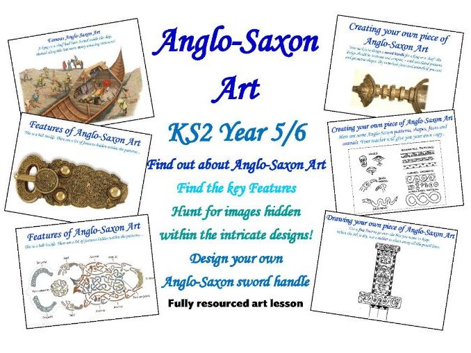 Anglo Saxon Art Lesson for KS2