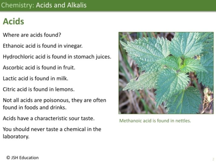 KS3 Chemistry: Acids and Alkalis
