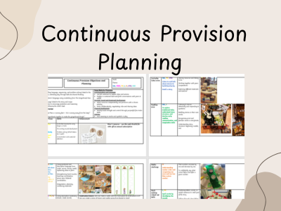 Continuous Provision Planning - EYFS - Traditional Tales