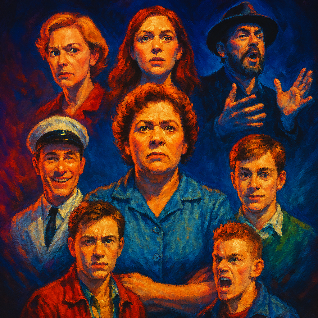 Blood Brothers - Cover - Key Characters