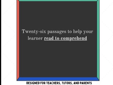 The Rather Serious Book of Comprehension Passages