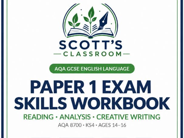 AQA GCSE English Language Paper 1 Exam Skills Workbook with Answers