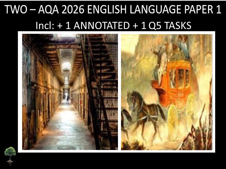 TWO - AQA PAPER 1 | 2026 FULL MOCKS | ANNOTATED |  Q5 TASKS