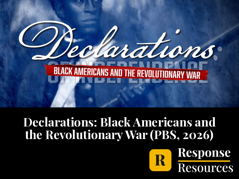 PBS Declarations Black Americans & Revolutionary War Worksheet + Google Forms
