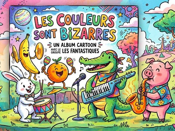 Les couleurs sont bizarres