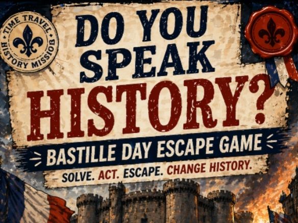 DO YOU SPEAK HISTORY? – Bastille Day Escape Game