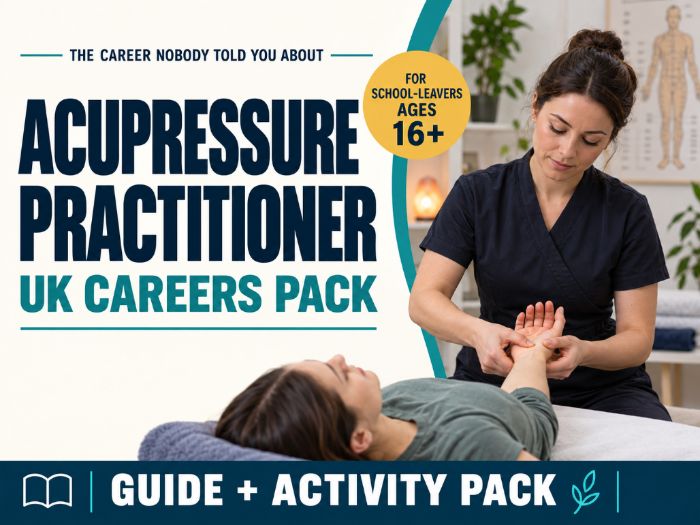 Acupressure Practitioner UK Careers Lesson Pack
