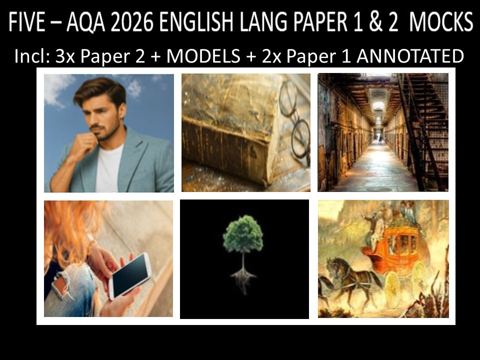 FIVE - AQA PAPER 1 & 2 | 2026 FULL MOCKS | MODELS | ANNOTATED