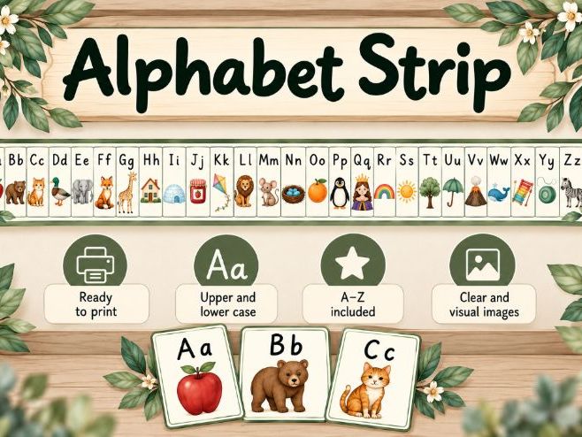 Alphabet Strip