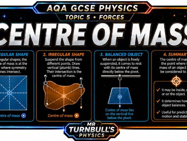Centre of Mass (AQA GCSE Physics)