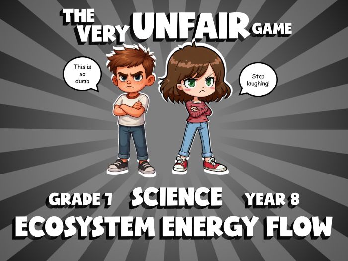 Ecosystem Energy Flow VERY UNFAIR GAME | No-Prep Year 8 Science Review Activity