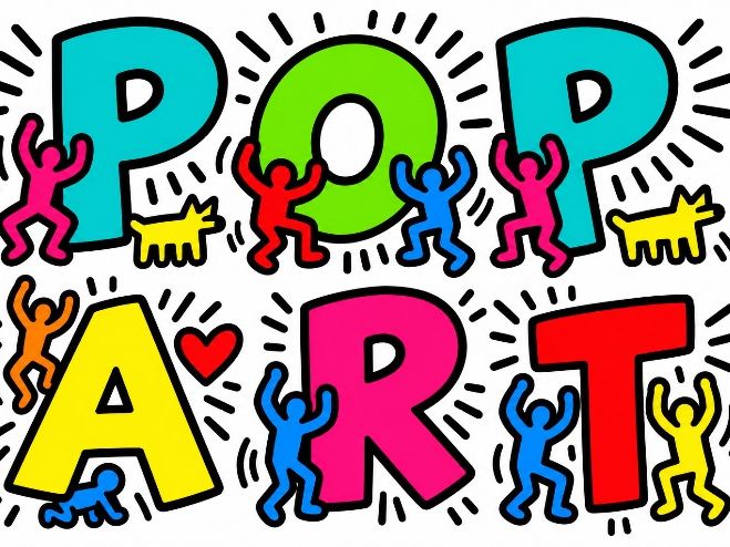 Keith Haring–Inspired Alphabet Art Worksheet 2