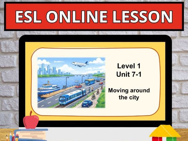 U.7-1 Means of Transport - CITY Online English Young Curriculum POWERPOINT