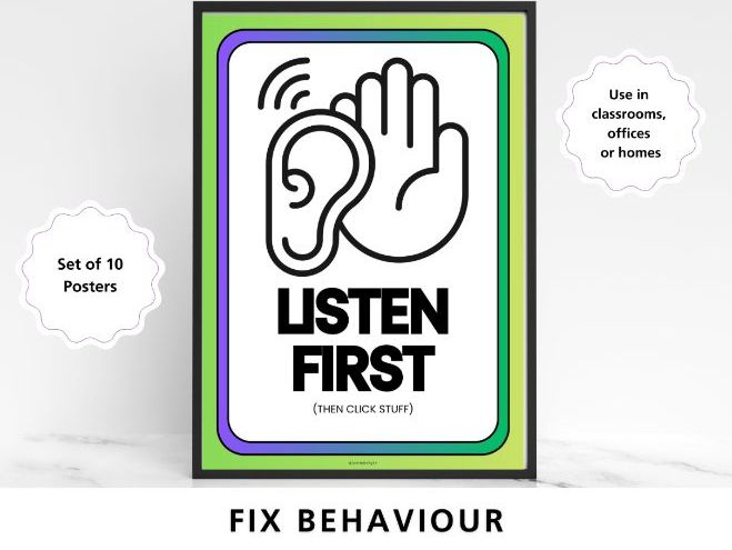 Computer Lab Rules Poster (Free Sample) | Computing Classroom Rules | KS2 KS3 ICT Display