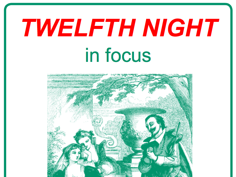 Twelfth Night in Focus 10-lesson Poster and Worksheet Pack KS3