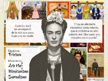 NEW AQA AS/ALevels Sitios históricos y civilizaciones prehispánicas -Patrimonio- El arte Frida Kahlo