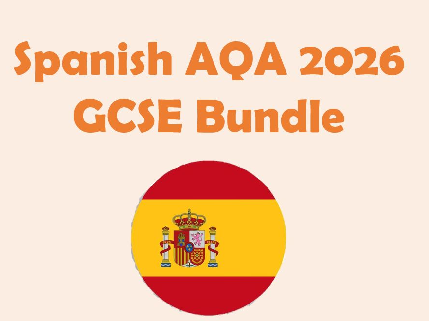 2026 Spanish AQA Module 6 BUNDLE
