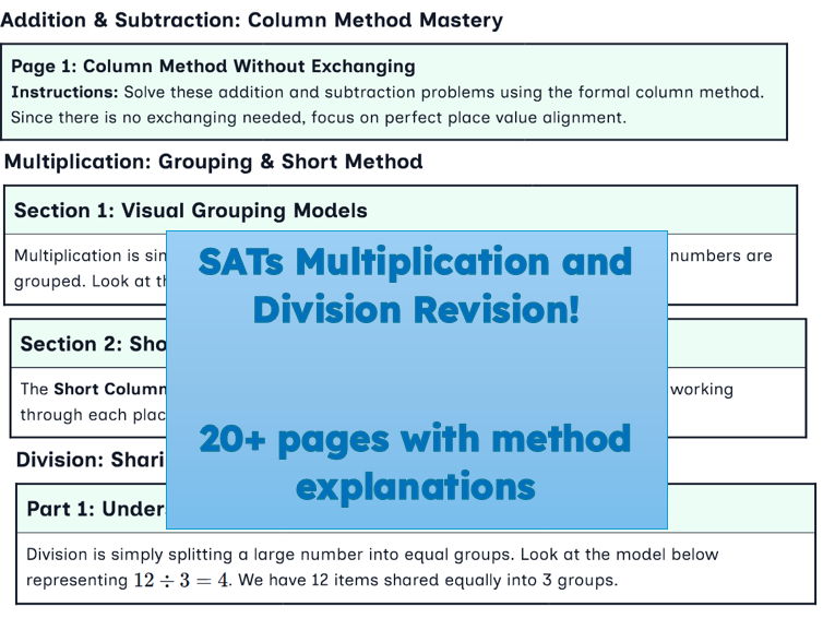 SATs Operations Revision