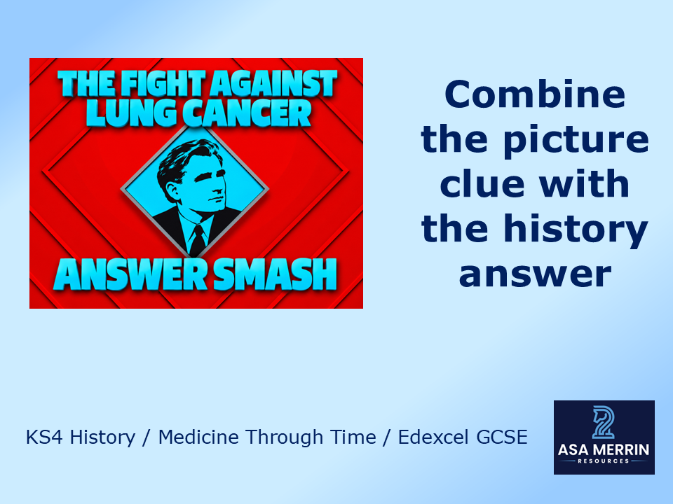 GCSE Medicine Through Time | Modern | Lung Cancer House of Games Quiz