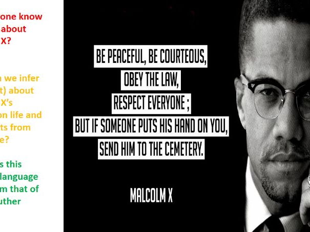 Malcolm X - A Wolf in Sheep's Clothing?