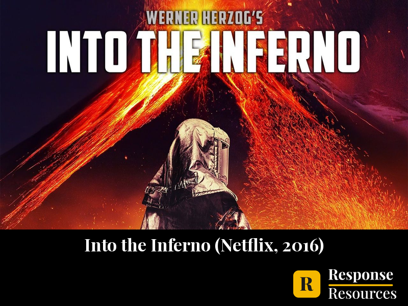 Into the Inferno Netflix Volcano Documentary Worksheet & Key + Google Forms