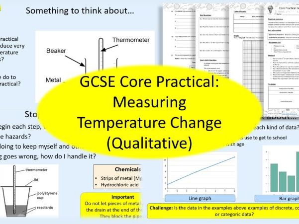 GCSE Chemistry Required Practical: Measuring Temperature Changes