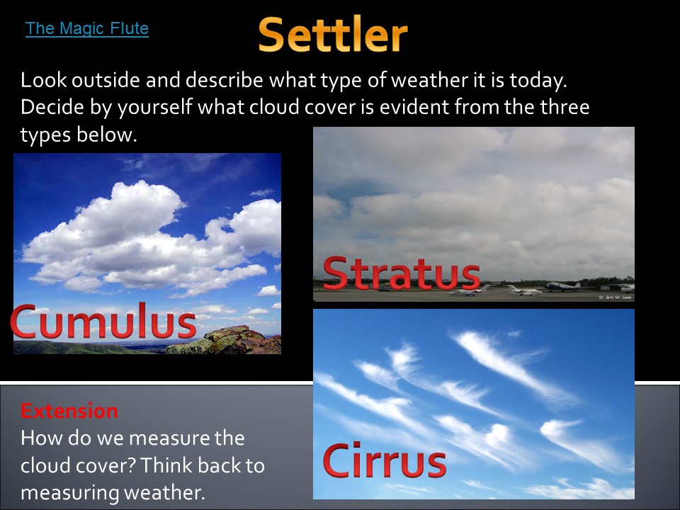 types of weather