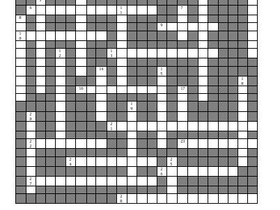 Stylistics crossword - A' / AS Level English Language/Literature
