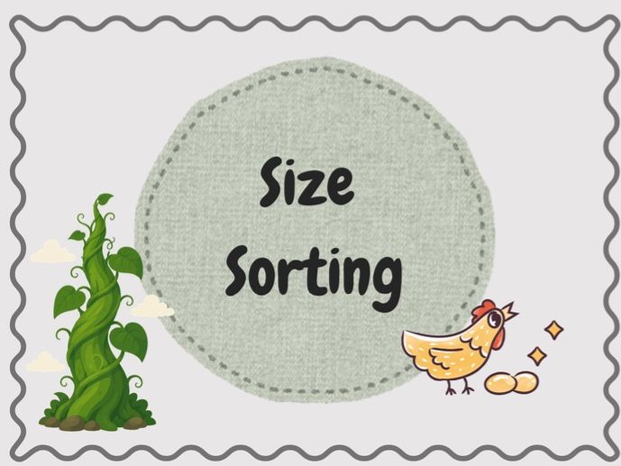 Jack and the Beanstalk Size Sorting