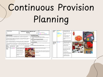Continuous Provision Enhancement Planning - Complete themed plans