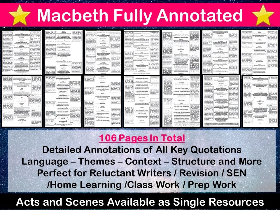 Macbeth Fully Annotated