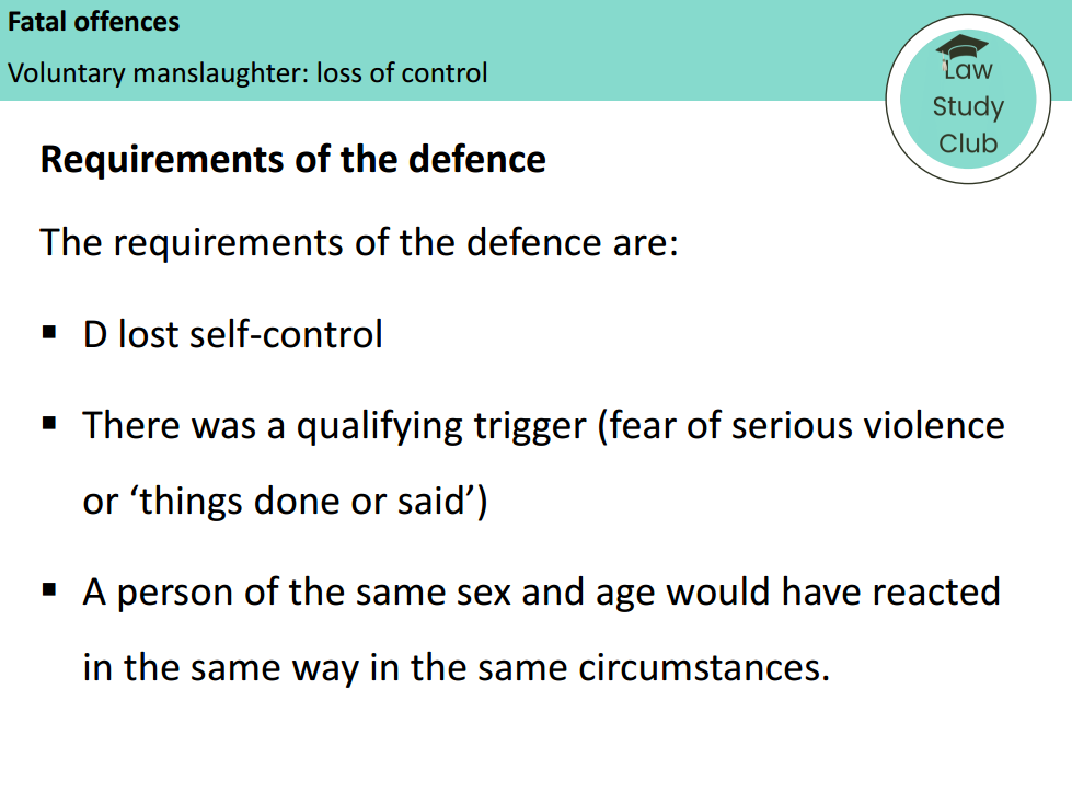 Fatal offences: complete resource pack for OCR A-level law