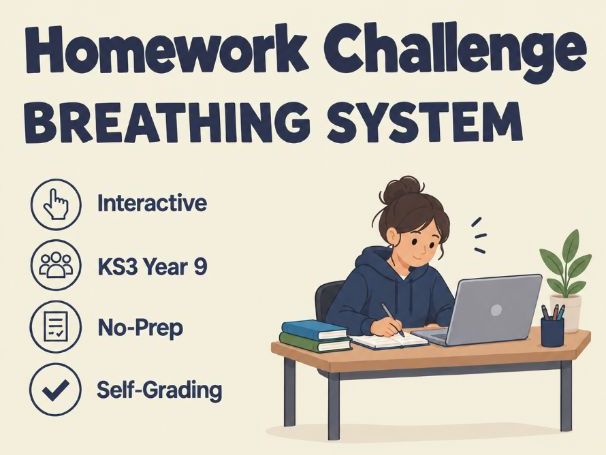 Breathing System Interactive Game | Biology KS3 Year 9