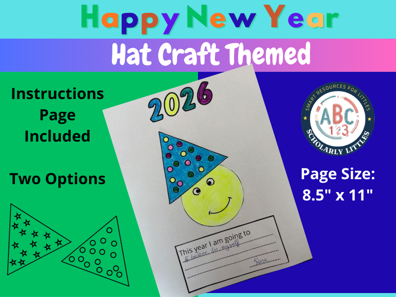 January Craft Activity | New Year Goals