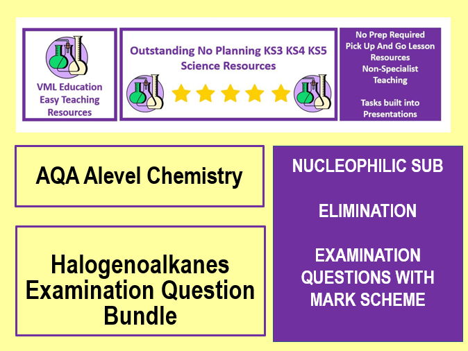 AQA Alevel Organic Chemistry Chapter 13 Halogenoalkanes Exam Questions