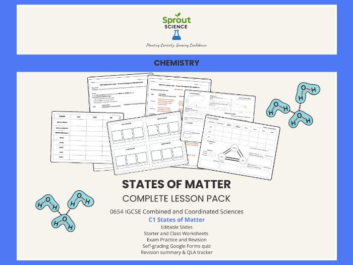 States of Matter| Complete Lesson Pack