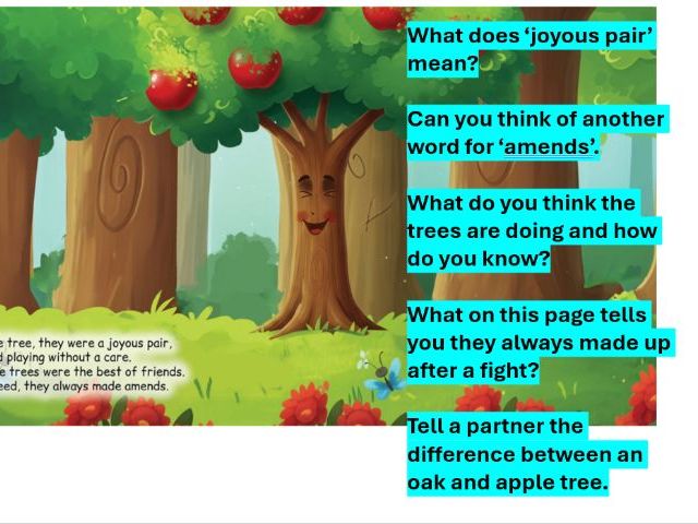 English-Reading-Book The tree that missed her friend