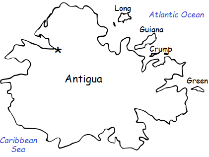 Antigua and Barbuda Printable Geography Worksheet