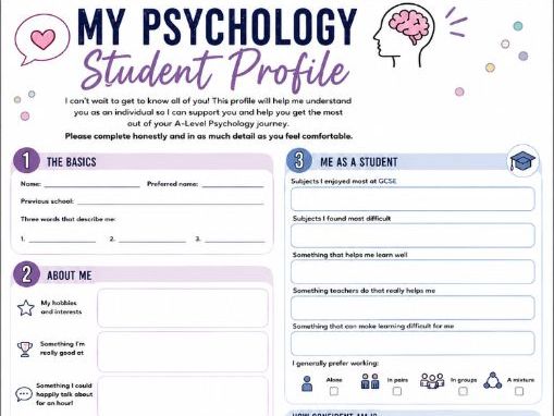 Psychology Student Profile