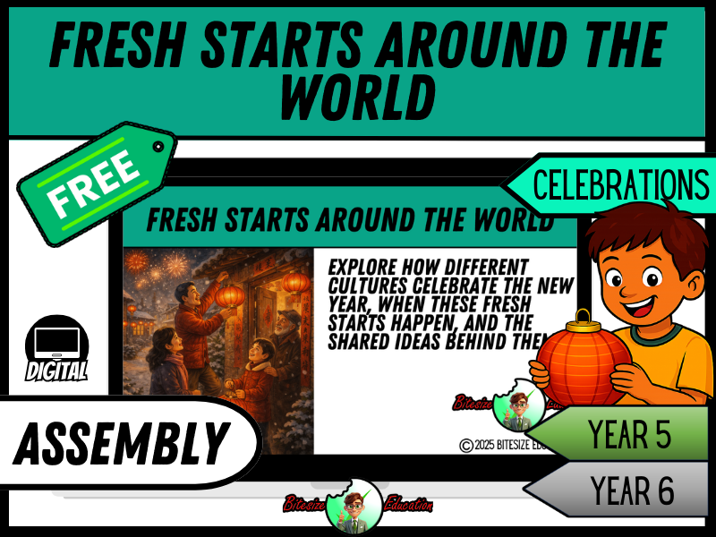 Fresh Starts Around the World | Assembly Presentation | Year 5/6
