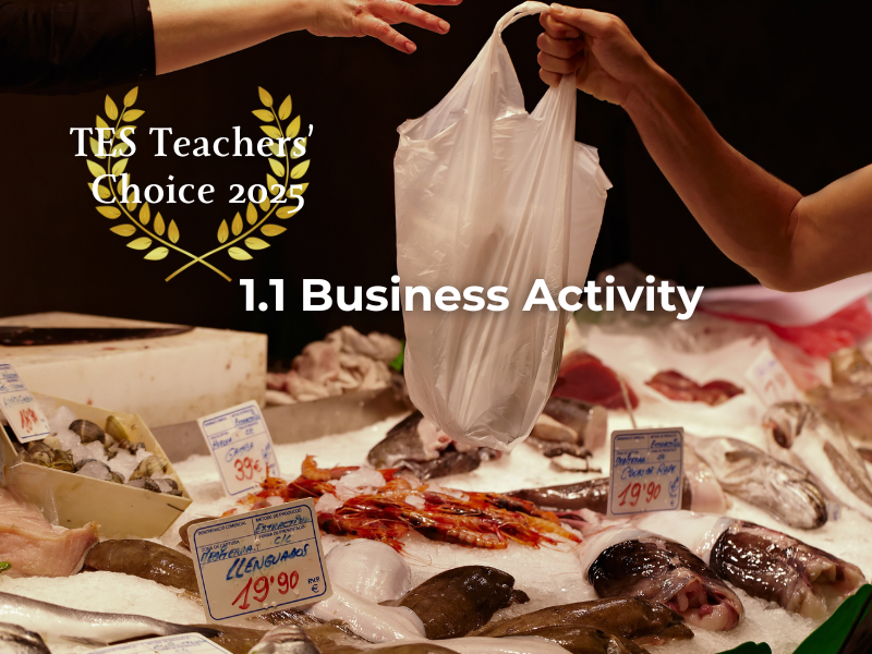 Cambridge IGCSE Business Activity PowerPoint 2026 Exams Complete Unit 1.1 Teaching Resource