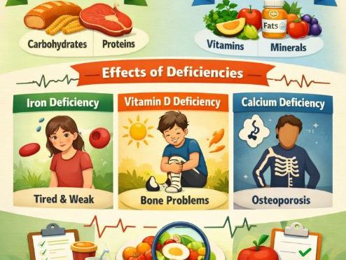 Macro and Micronutrients focus on deficiencies