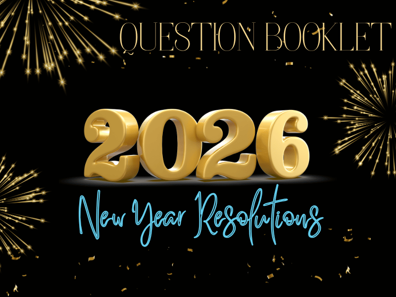 Technology and Me: New Year Resolutions Question Booklet for Kids