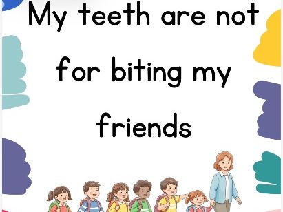 Biting Friends Social Story | EYFS, Nursery & SEND