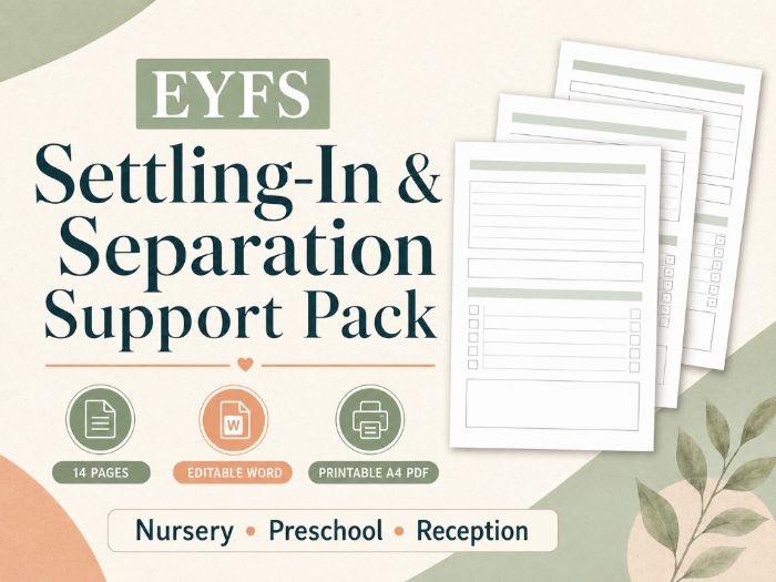 EYFS Settling-In & Separation Support Pack