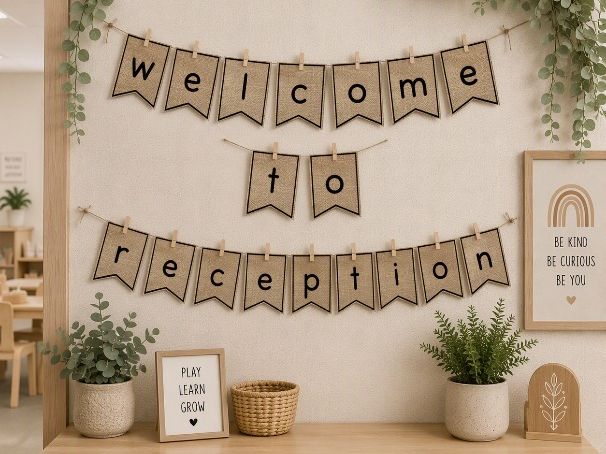 Welcome Banner (Reception)