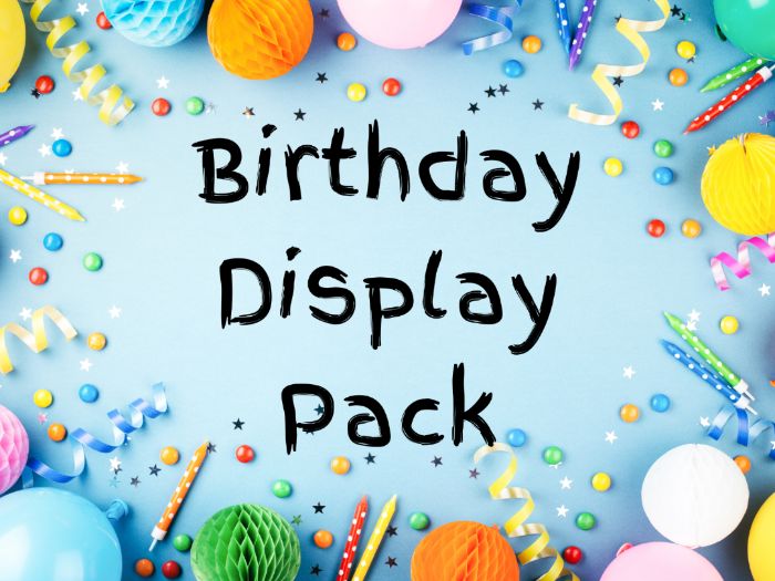 Birthday Display Pack